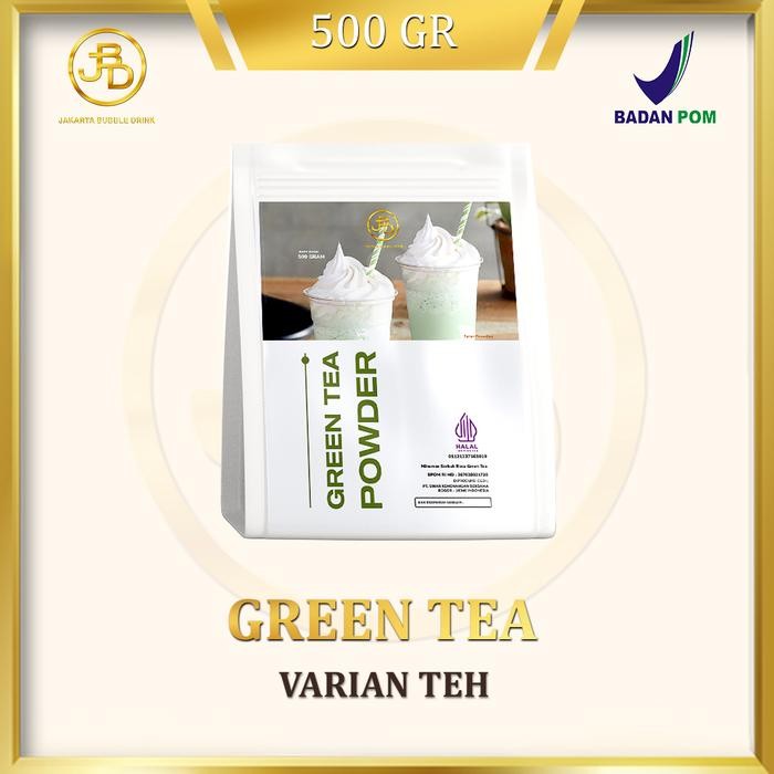 

Bubuk Minuman Premium Green Tea 1Kg Jakarta Bubble Drink