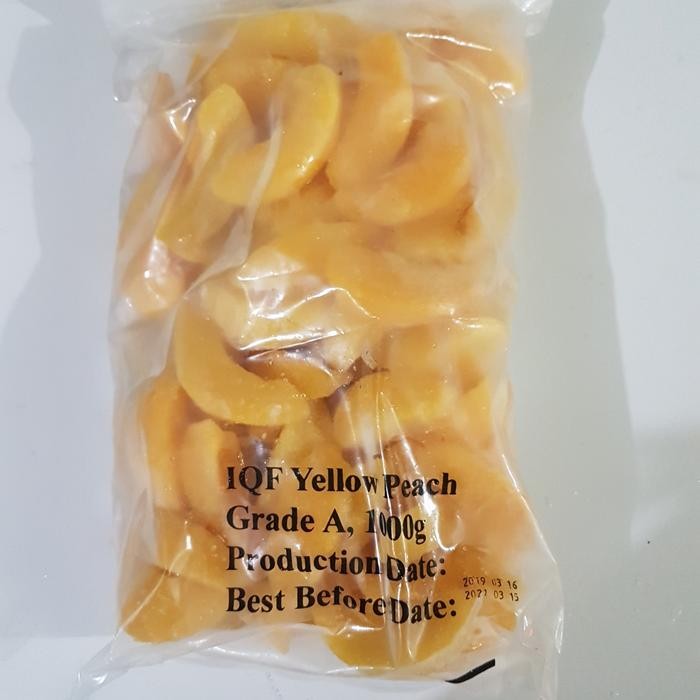

InstanTanyadulu- Yellow peach beku/frozen 1kg