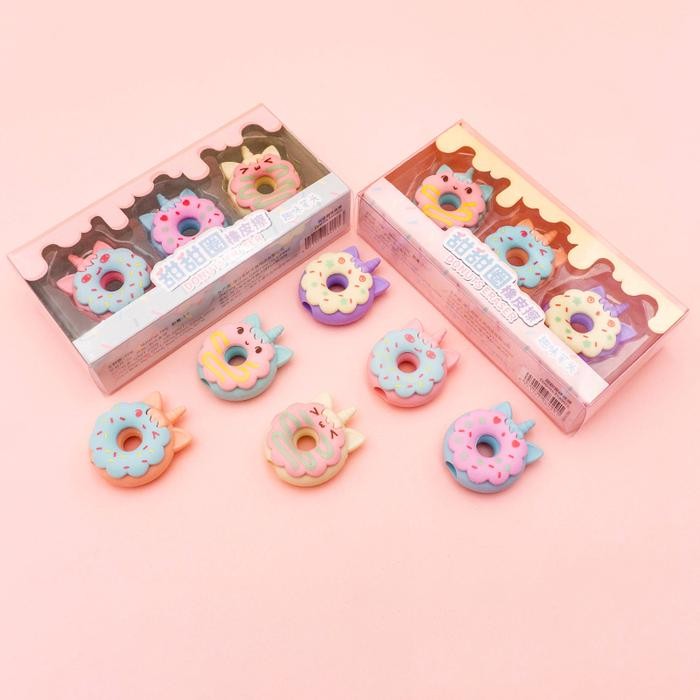 

ID 8429 PENGHAPUS SET MOTIF DONUT BONGKAR PASANG ISI 3 PCS - SETIP UNIK KARAKTER LUCU KOLEKSI