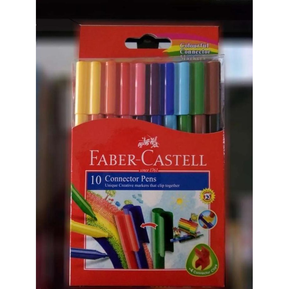 

ID SPIDOL CONNECTOR PENS - FABER CASTELL 10 / 20 / 30 WARNA MURAH