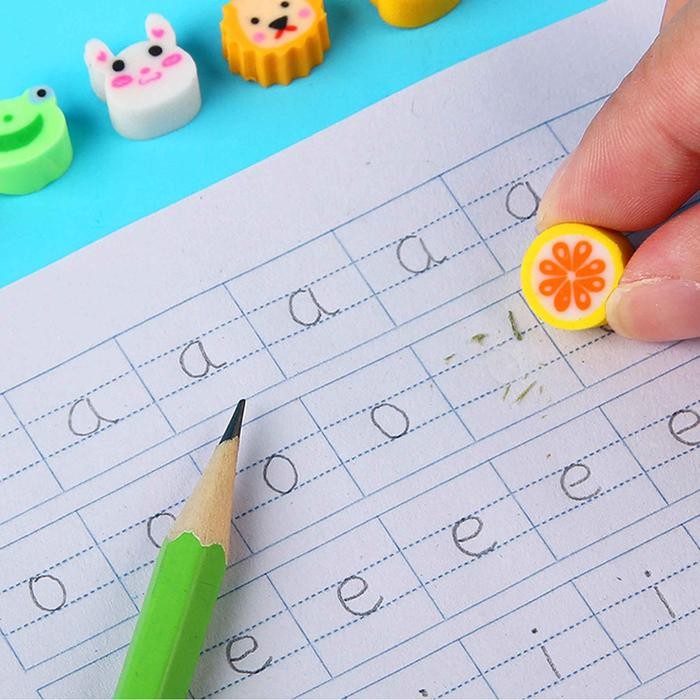 

ID PENGHAPUS MINI / PENGHAPUS KARAKTER / ERASER MINI / 50PCS STATIONERY PENGHAPUS PENSIL