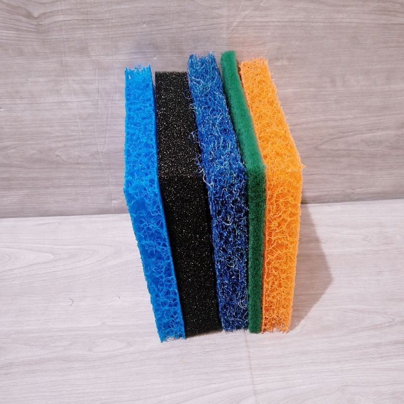 filter mekanik logis kolam ikan Akuarium busa hitam enwool japmat japan japmat orange japmat u AC