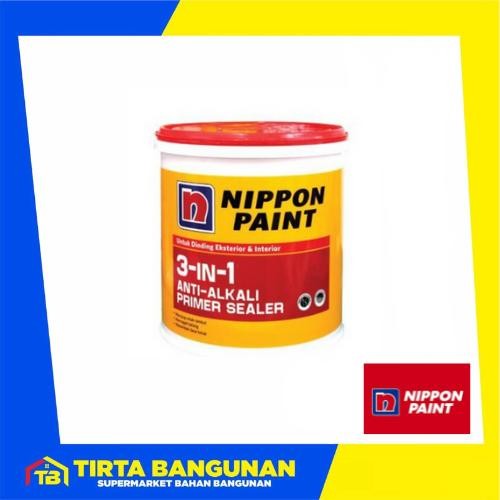 Lilissto Shop Nippon Paint 3-In-1 Anti-Alkali Primer Sealer 2,5 Liter