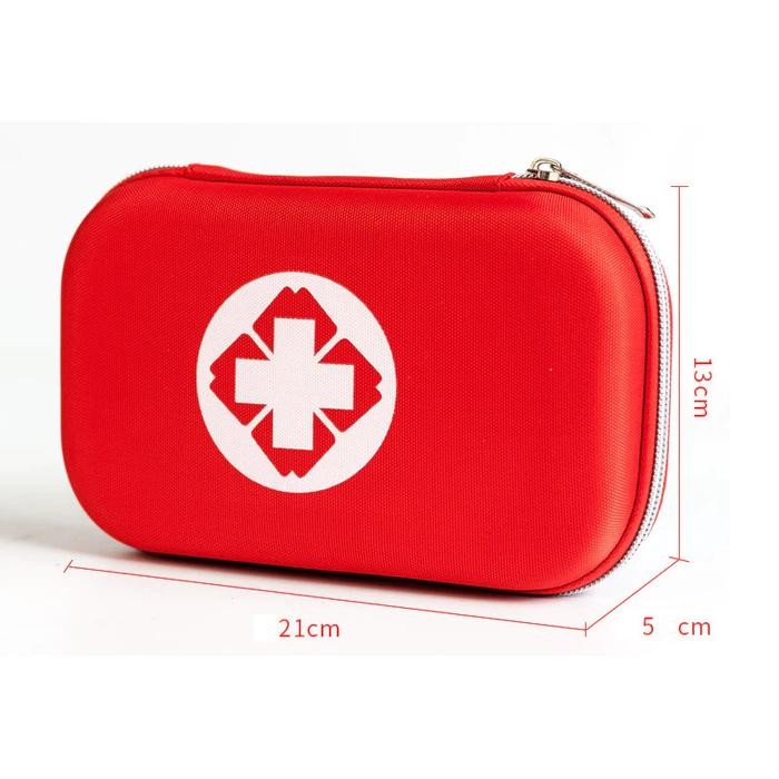 KOTAK P3K EMERGENCY FIRST AID KIT BOX CAMPING MOBIL LENGKAP ISI