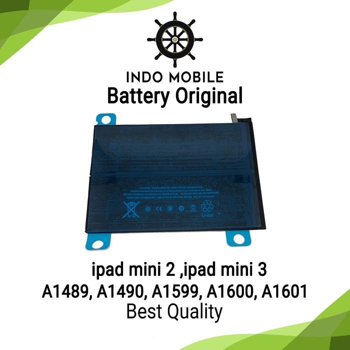 Baterai Battery Batre Ipad Mini 2 / Ipad Mini 3 Original