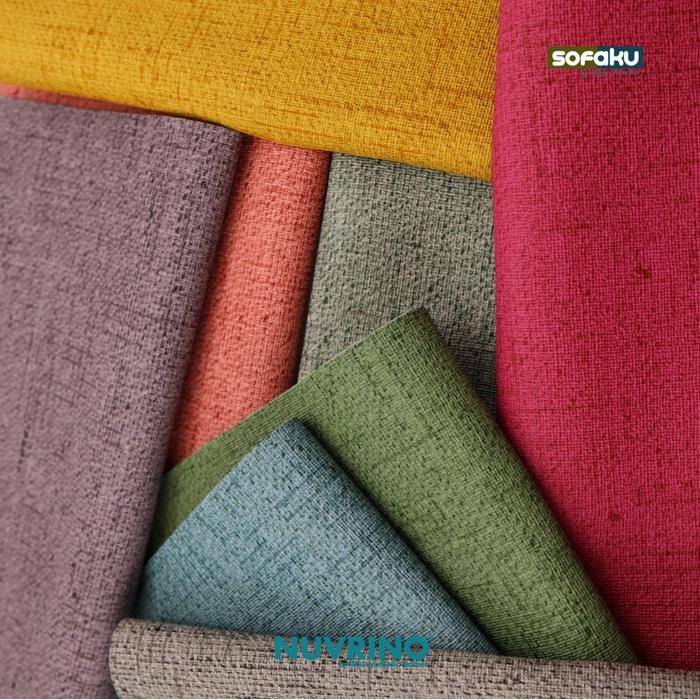 Terlaris Nuvrino Ikat Bahan Kain Premium Nuvrino Original Oscar Jok Sofa Polyester