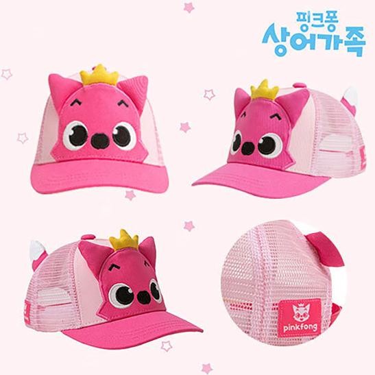 Pinkfong Baby Shark 3D Toddler Baseball Cap / Topi Anak