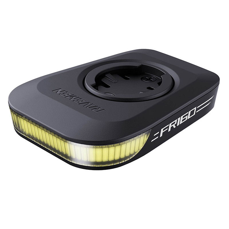 RAVEMEN FR160 Bike Headlight Compatible with Garmin XOSS GPS Out-Front Bike Light Rechargeable