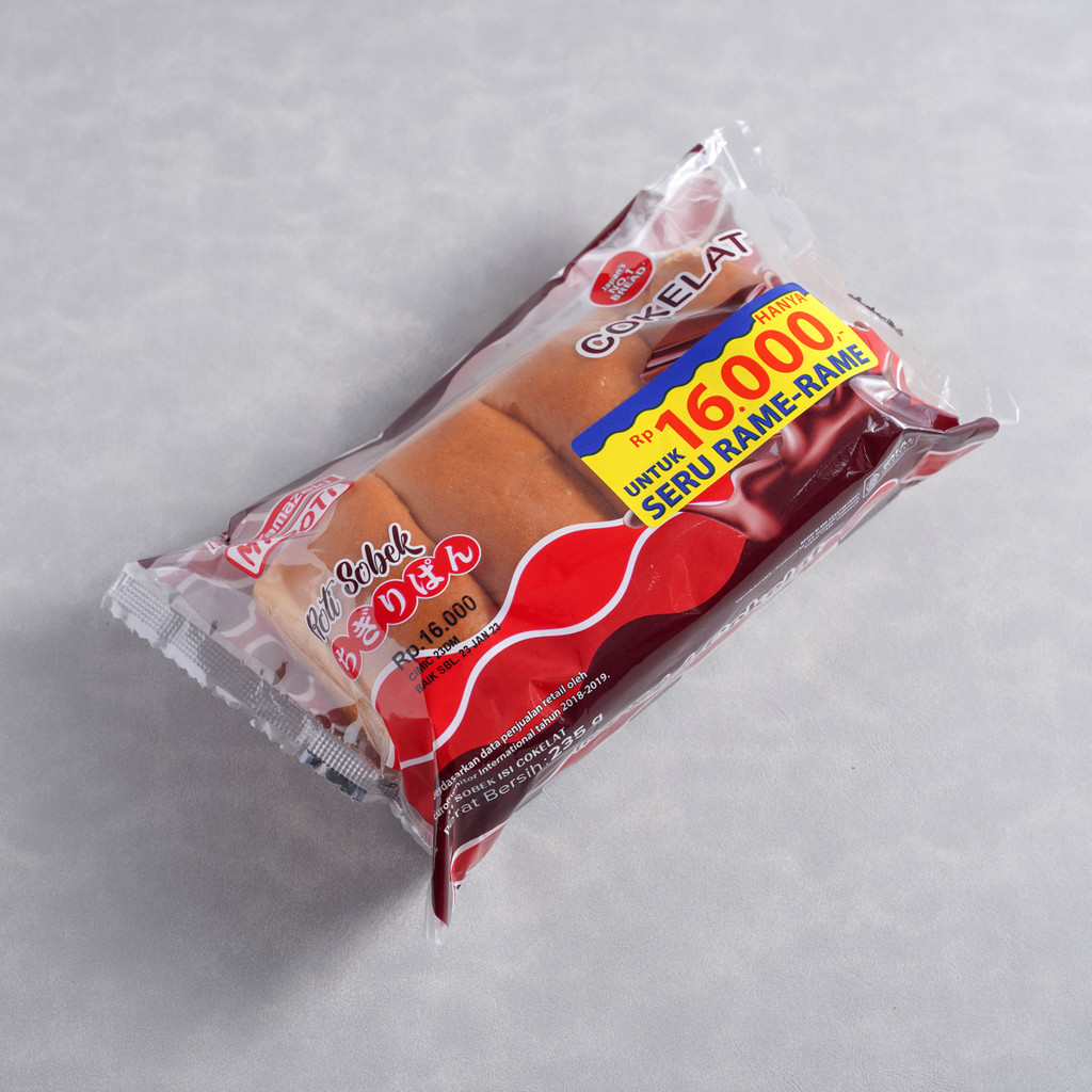 

MyRoti Roti Sobek Isi Cokelat 225 gram