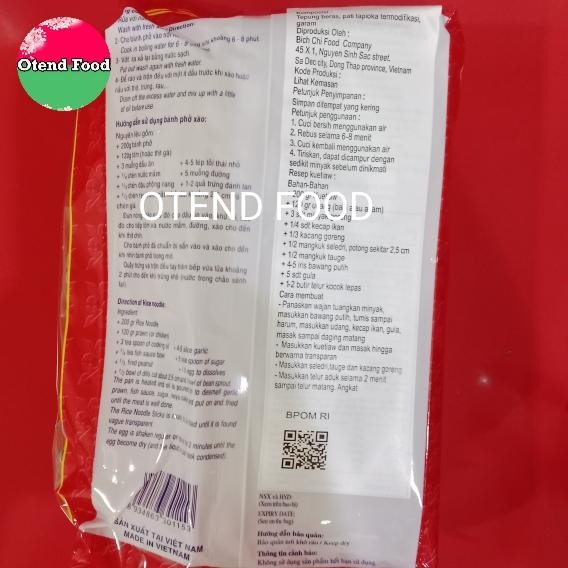 

VINA PHO RICE NOODLE / KWETIAU VIETNAM / MIE BERAS