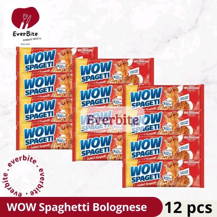 

WOW SPAGETI INSTAN ISI 12 DAN ISI 6 WOW SPAGHETTI CARBONARA BOLOGNESE NOODLES INSTAN FOOD INSTANT