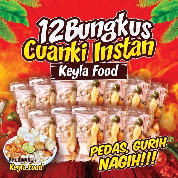 

CUANKI INSTAN 12 BUNGKUS PEDAS GURIH ENAK