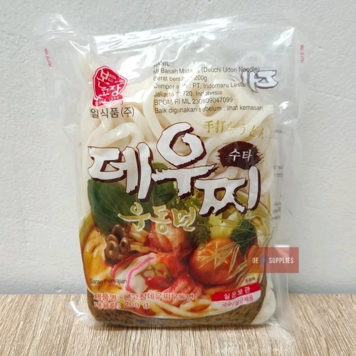 

UDON HANIL DEUCHI UDON NOODLE 200GR - MIE BASAH MATANG MI KOREA