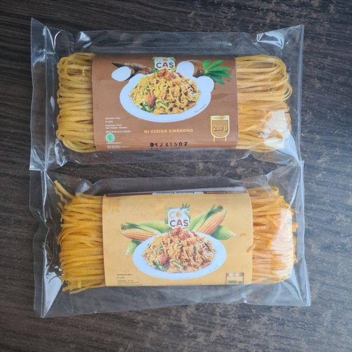 

MIE KERING JAGUNG ( BEBAS GLUTEN ) 200G - COCAS