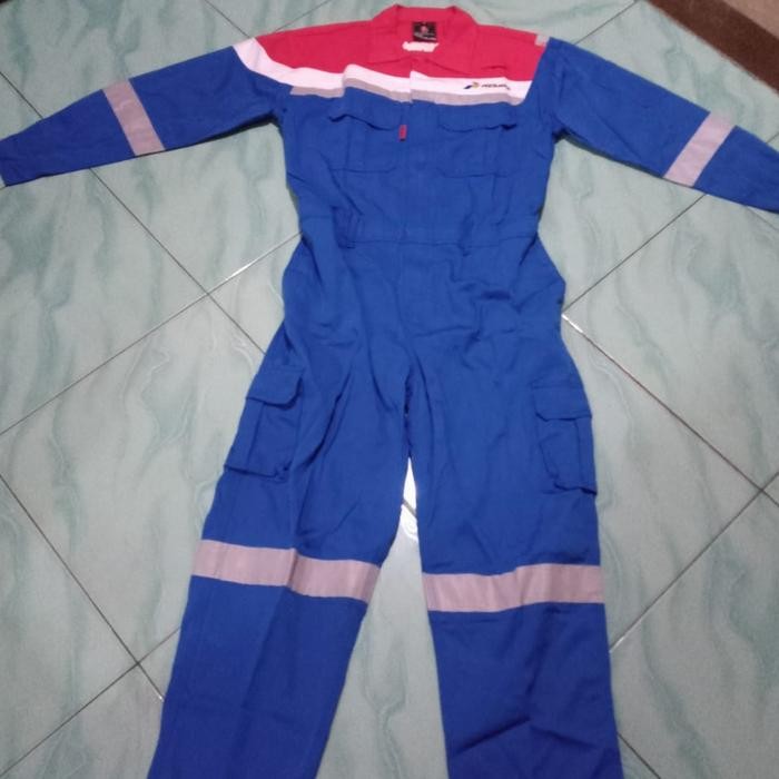 Coveroll Pertamina Nomex 3A / Wearpack Br Shield Anti Flame