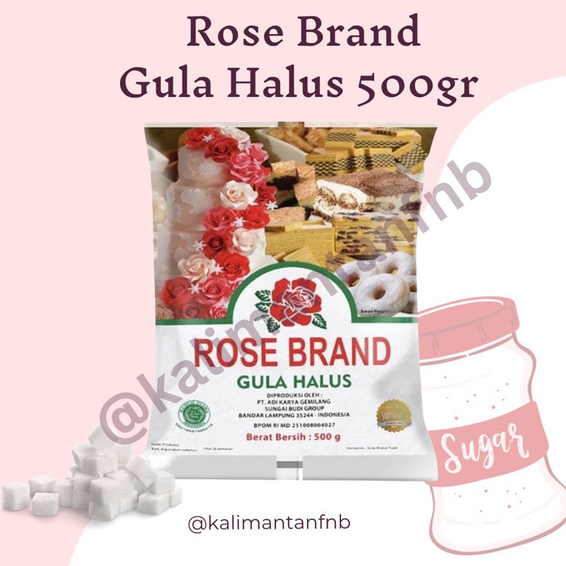 

Rose Brand Gula Halus 500gr