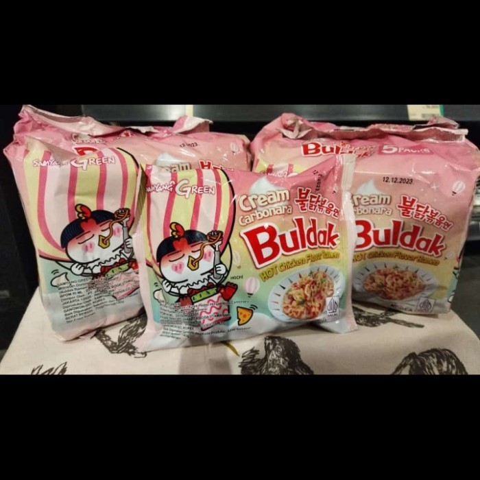 

Best Seller Samyang Buldak Cream Carbonara 5'S @130Gr
