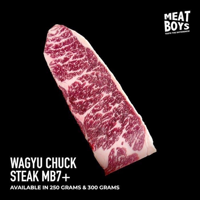 

TodayFre3sH- CHUCK WAGYU STEAK MB7+ [250 GRAMS]