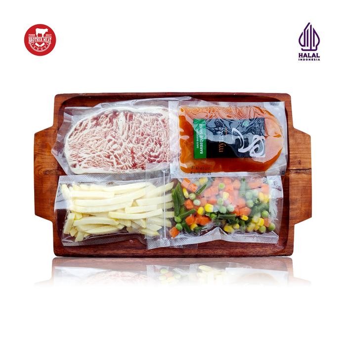 

BeliSkrg,KirimHariini- Paket Komplit Hemat Beef Meltique Steak Single Pack, Brothermeatshop