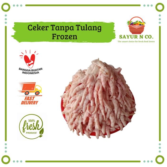 

TodayFre3sH- Ceker Tanpa Tulang Frozen Sayur N Co Bekasi