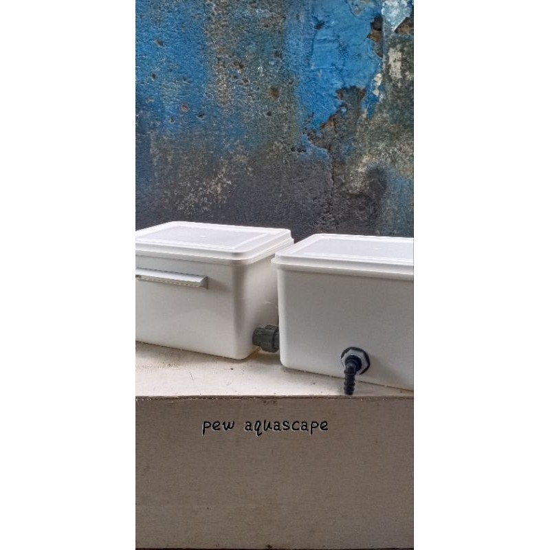 box filter kolam ikan koi trickle filter kolam koi rium media filter chamber kolam