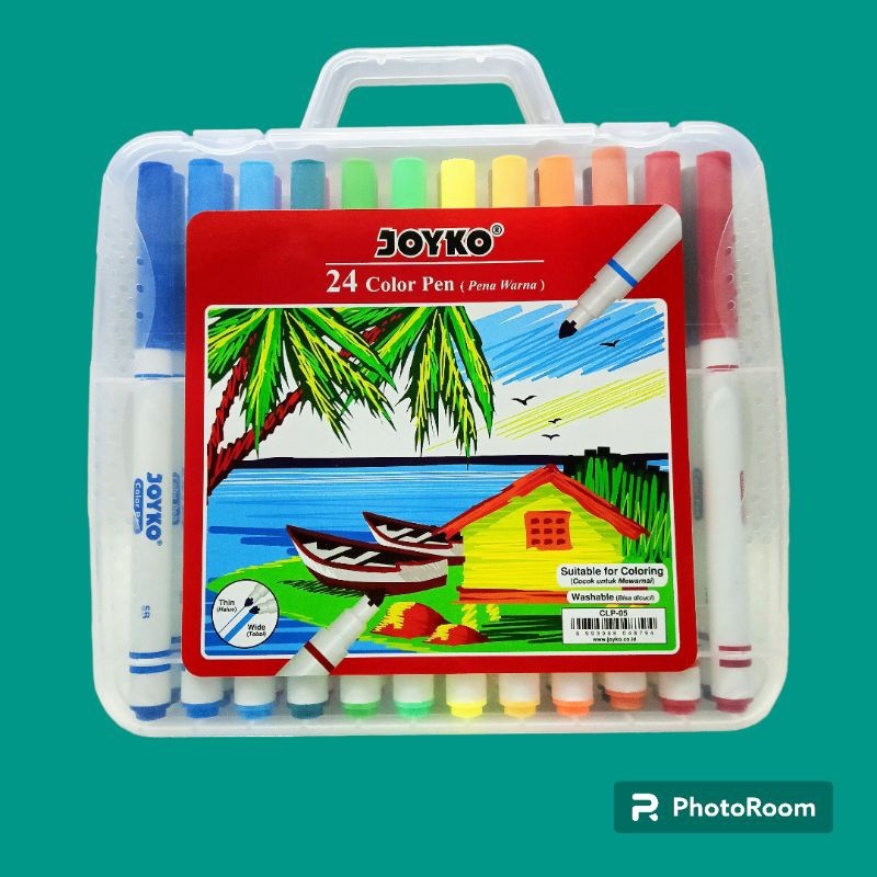 

Color Pen 24 Warna Spidol 24 Warna CLP-05
