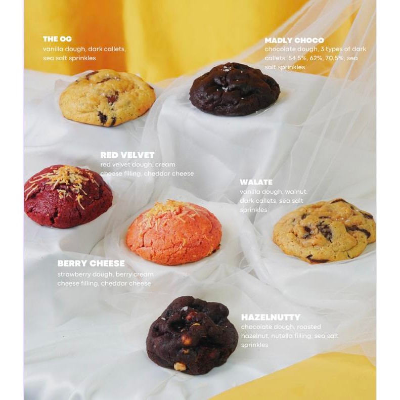 

PastikanDikirimLgsg- FATTY SOFT BAKED COOKIES - 150GR