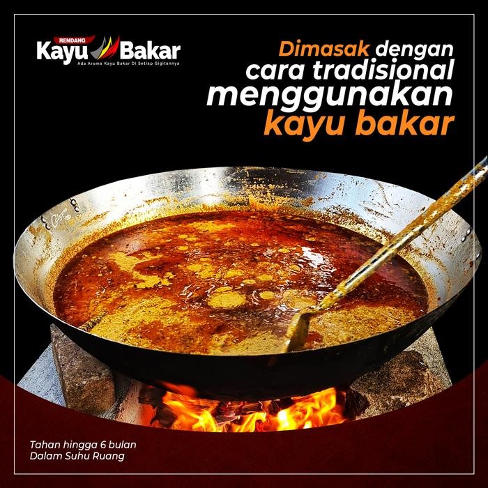 

PastikanDikirimLgsg- Rendang Kayu Bakar (Rendang Kering - Black Rendang)