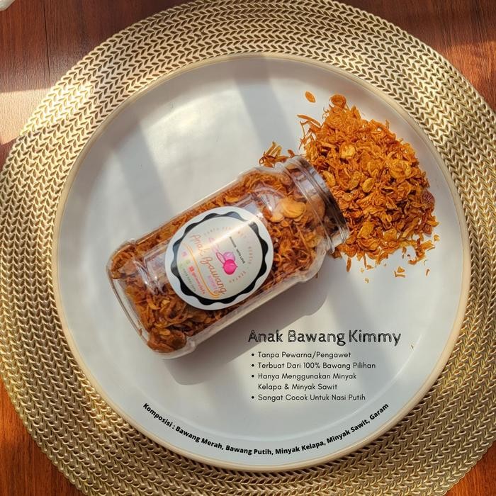 

PastikanDikirimLgsg- Bawang Goreng - Anak Bawang Kimmy Premium Murni Tanpa Campuran