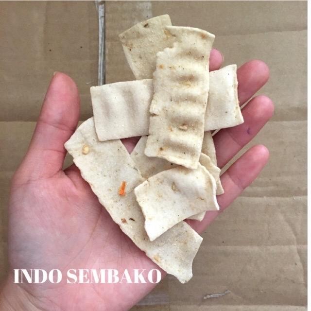 

PastikanDikirimLgsg- Kerupuk Slondok super cap lombok rasa manis pedas 1kg / Krupuk Slondok