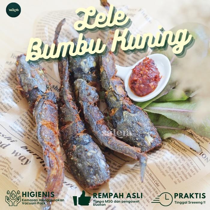 

PastikanDikirimLgsg- Ikan Lele Bumbu Kuning Vakum Frozen (isi 4-5 ekor) Siap Goreng