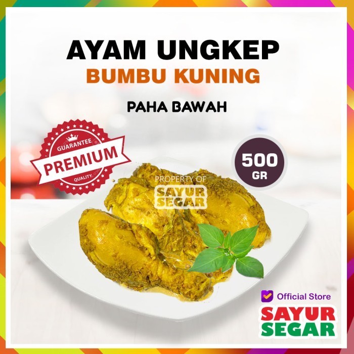 

PastikanDikirimLgsg- [CIBUBUR] PAHA BAWAH AYAM UNGKEP BUMBU KUNING [500g]