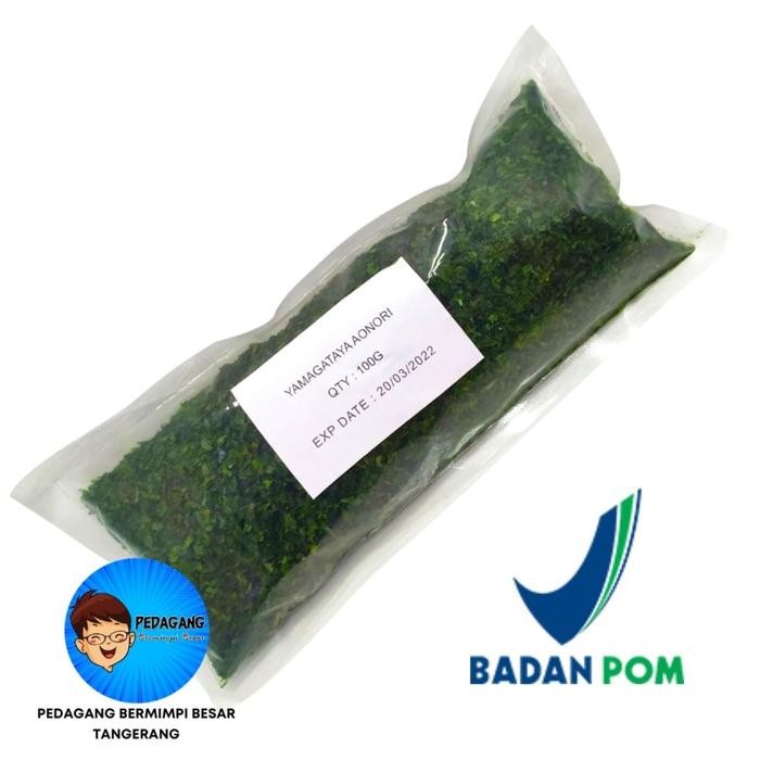 

PastikanDikirimLgsg- Aonori 100gr / Rumput Laut Bubuk 100 gram / Seaweed Flakes Ao Nori