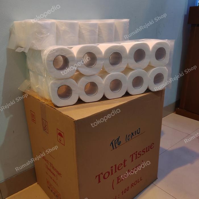 Tissue Toilet Roll Emboss 1 dus