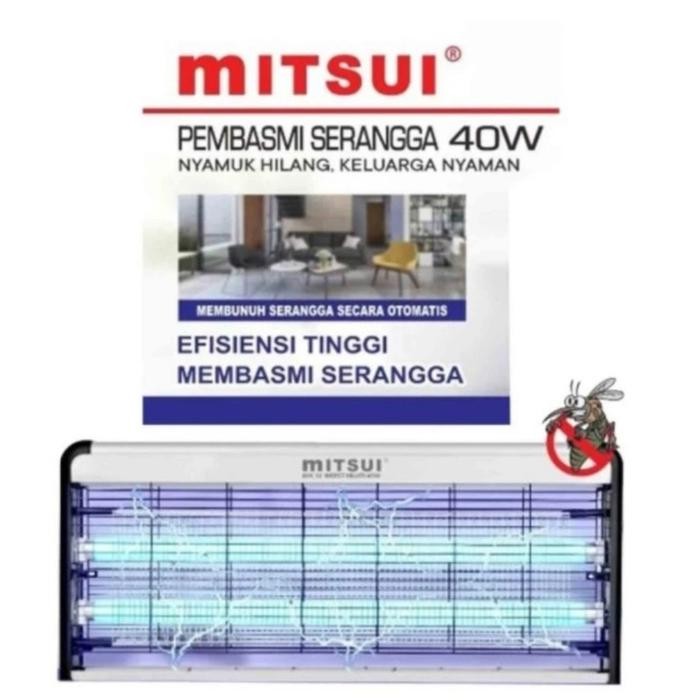 Insect Killer Mitsui 40w Lampu Perangkap Nyamuk Lalat Mitsui Mik 02