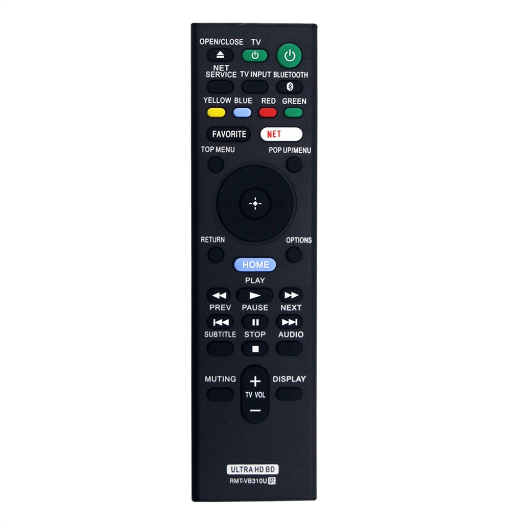 ABIU-Replace RMT-VB310U Remote Control for Sony RMT-VB310U ULTRA HD Blu-Ray BD DVD Disc Player