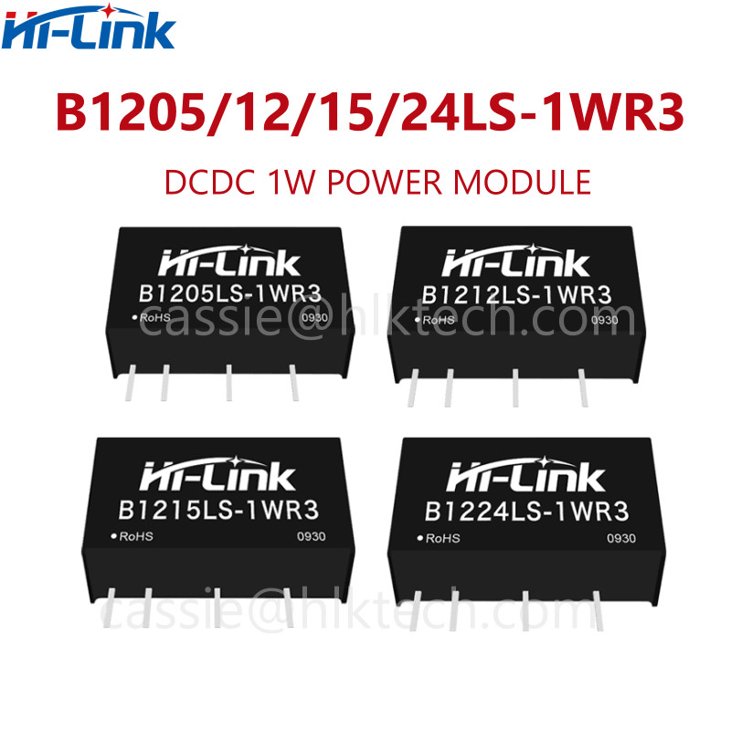 Hilink DCDC B1209LS-1WR3 B1212LS-1WR3 B1205LS-1WR3L B1215LD-1WR3 1W 12V Isolation Power Supply Modul