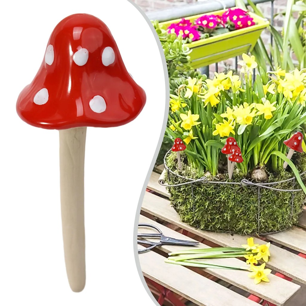 Clay Porcelain Toadstools Porcelain Illuminate Your Outdoor Space With 3x Christmas Garden Ornaments