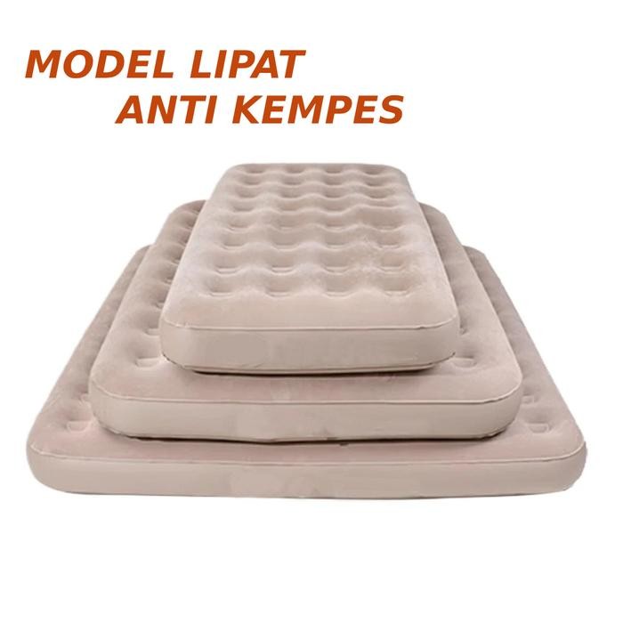 kasur angin single double air bed matras kamar anti kempes matras angin kasur outdoor matras outdoor