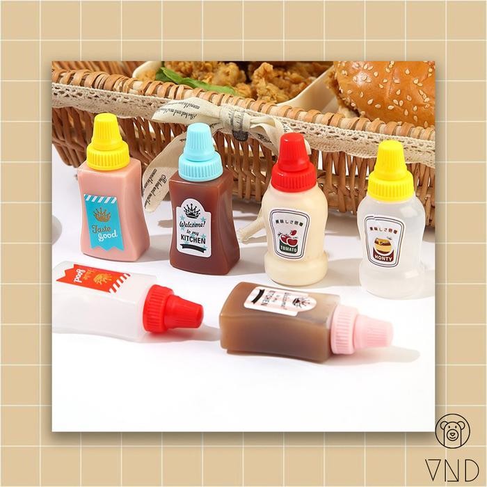 Mini Bottle Sauce/ Botol Saus Mini/ Hiasan Bekal