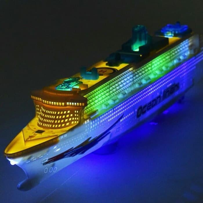 TERBARU Kapal Pesiar Titanic Music LED Suara Seperti Kapal Pesiar
