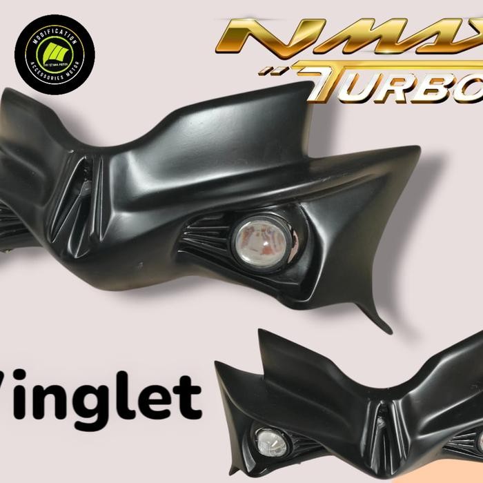 winglet + lampu nmax turbo