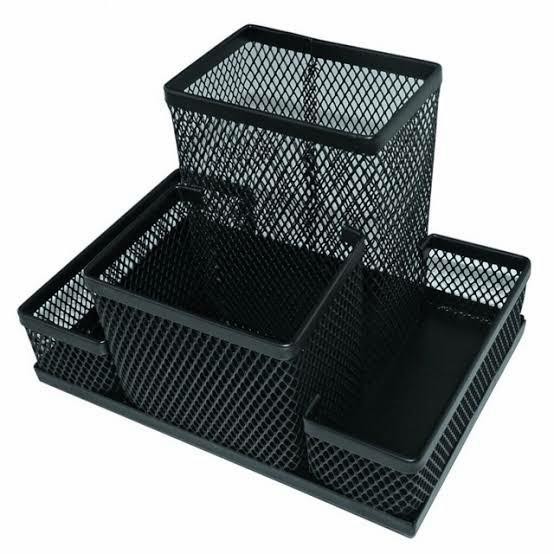 

Desk Organizer I Memo Organizer I Tempat Pensil V- Tech Besi Vt - 9003