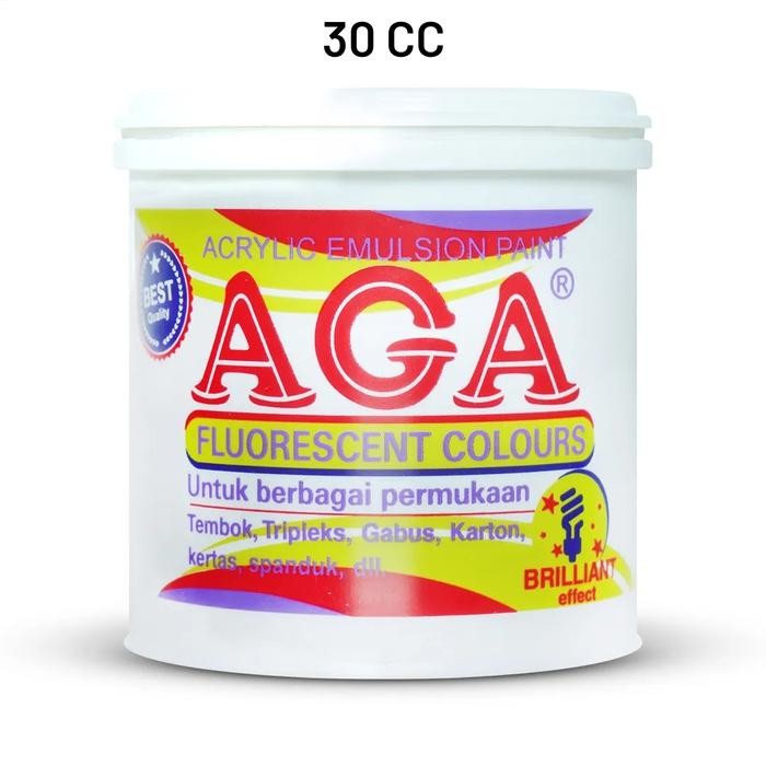 

TERBARU! Cat Aga Fluorescent / Neon / Stabilo Colour 30cc