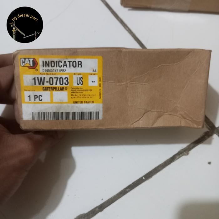 1W-0703 INDICATOR GENUINE PART CATERPILLAR