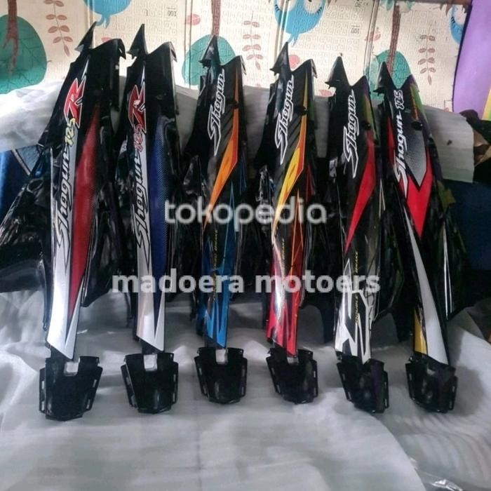cover body belakang shogun 125 sp