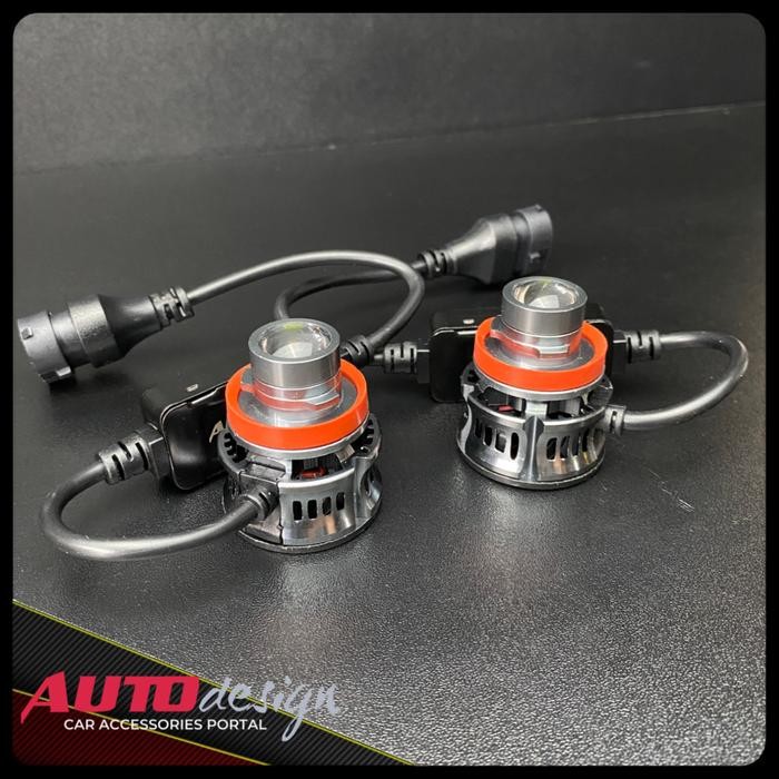 LAMPU LED MOBIL Q5 LASER MINI PROJECTOR H7 H8 H11 H16 HB3 HB4