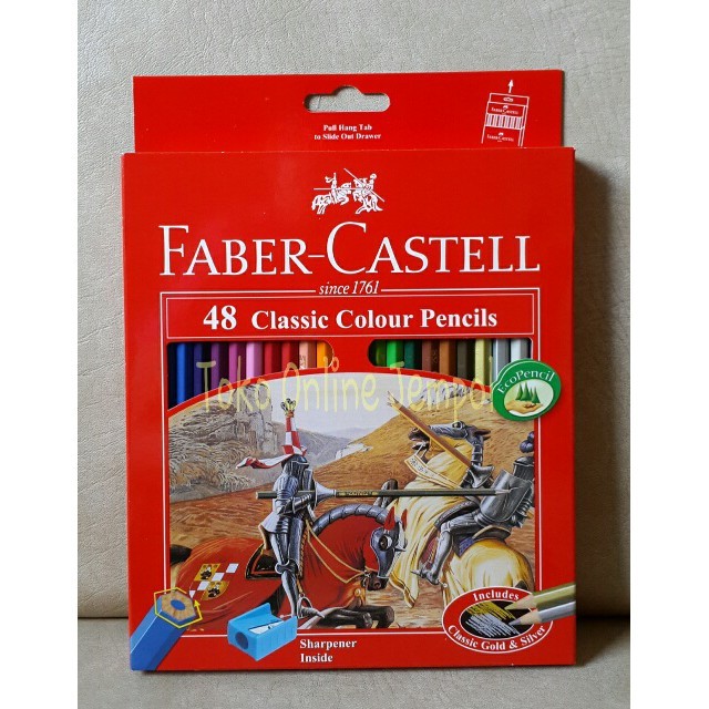 

Pensil Warna Faber 48 warna Classic Colour Pensil Warna Faber Castell 115858 colng pencil playgroup
