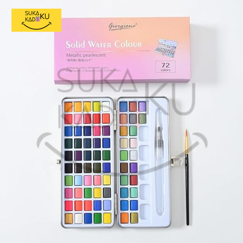 

Giorgione Giorgione Solid Water Colour Pearlescent 100 Colors G-ZG100