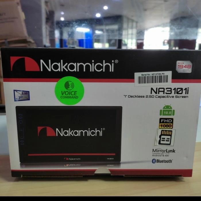Headunit Android Nakamichi 7 Inch